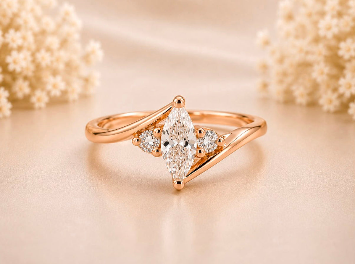 Marquise Emberance Ring