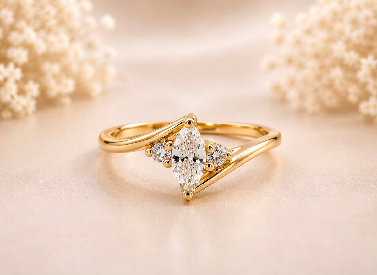 Marquise Emberance Ring