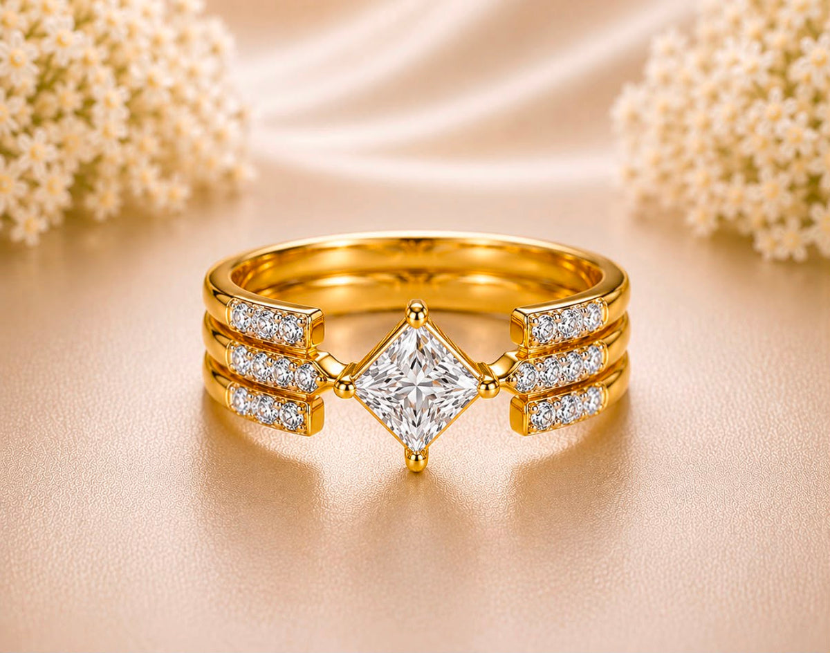 Rose Diamond Ring