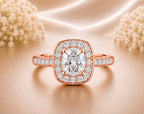 Golden Halo Ring