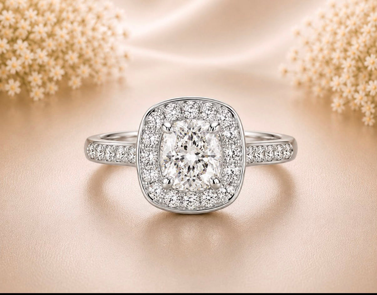 Golden Halo Ring