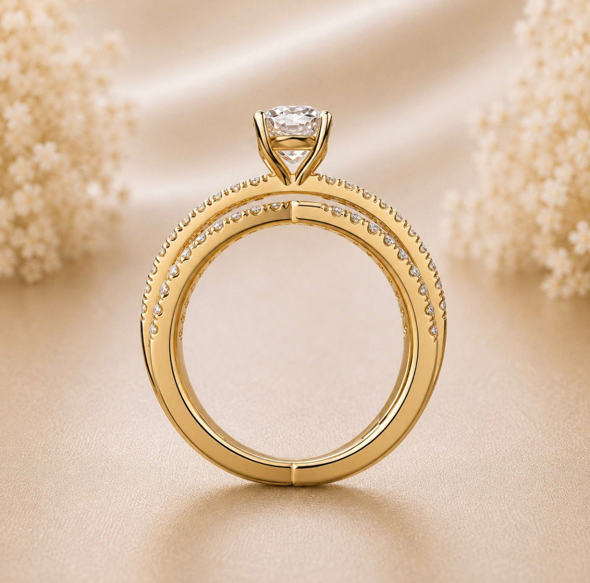 Triple Embrace Ring