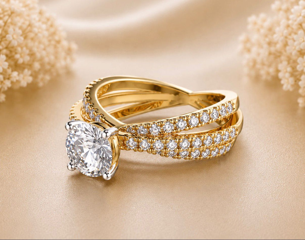 Triple Embrace Ring
