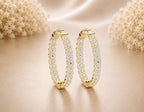Double Radiance Hoops