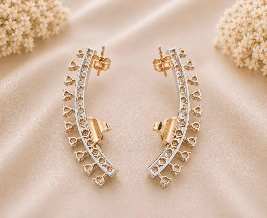 Diamond Ear Climber