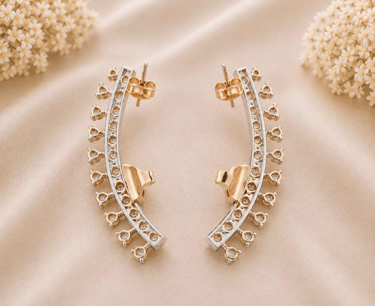 Diamond Ear Climber
