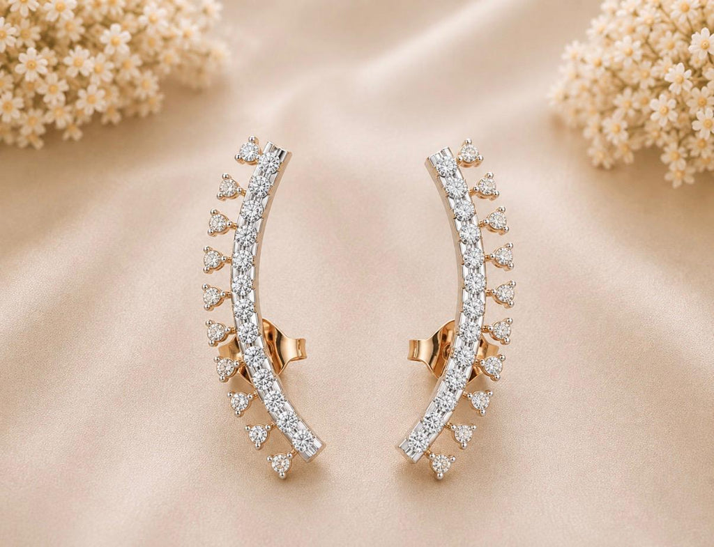 Diamond Ear Climber
