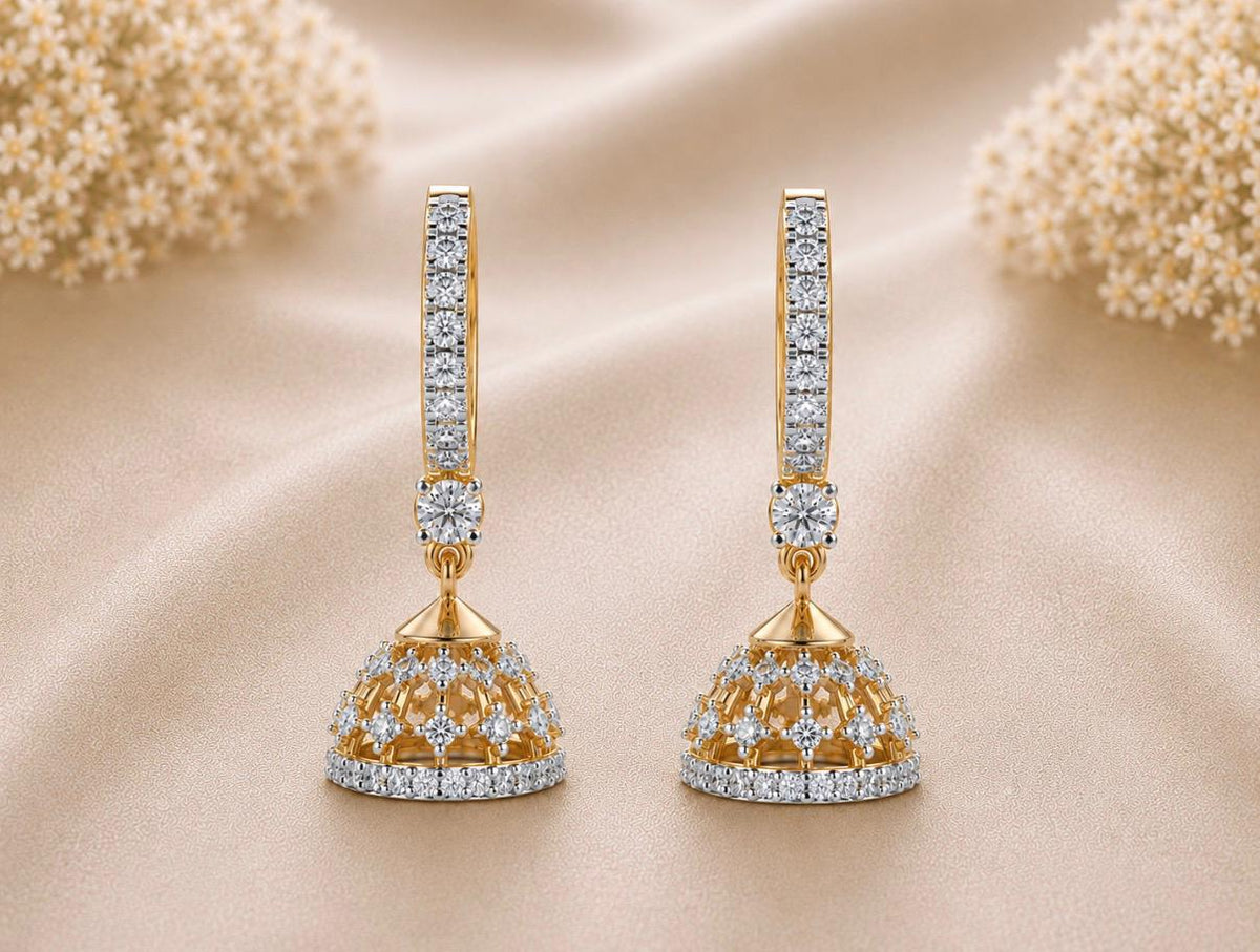 Celestial Jhumka Earrings