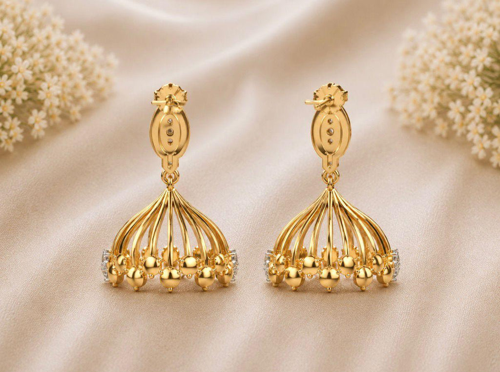 Dancing Heart Jhumka