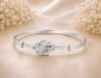 Diamond Leaf Bracelet