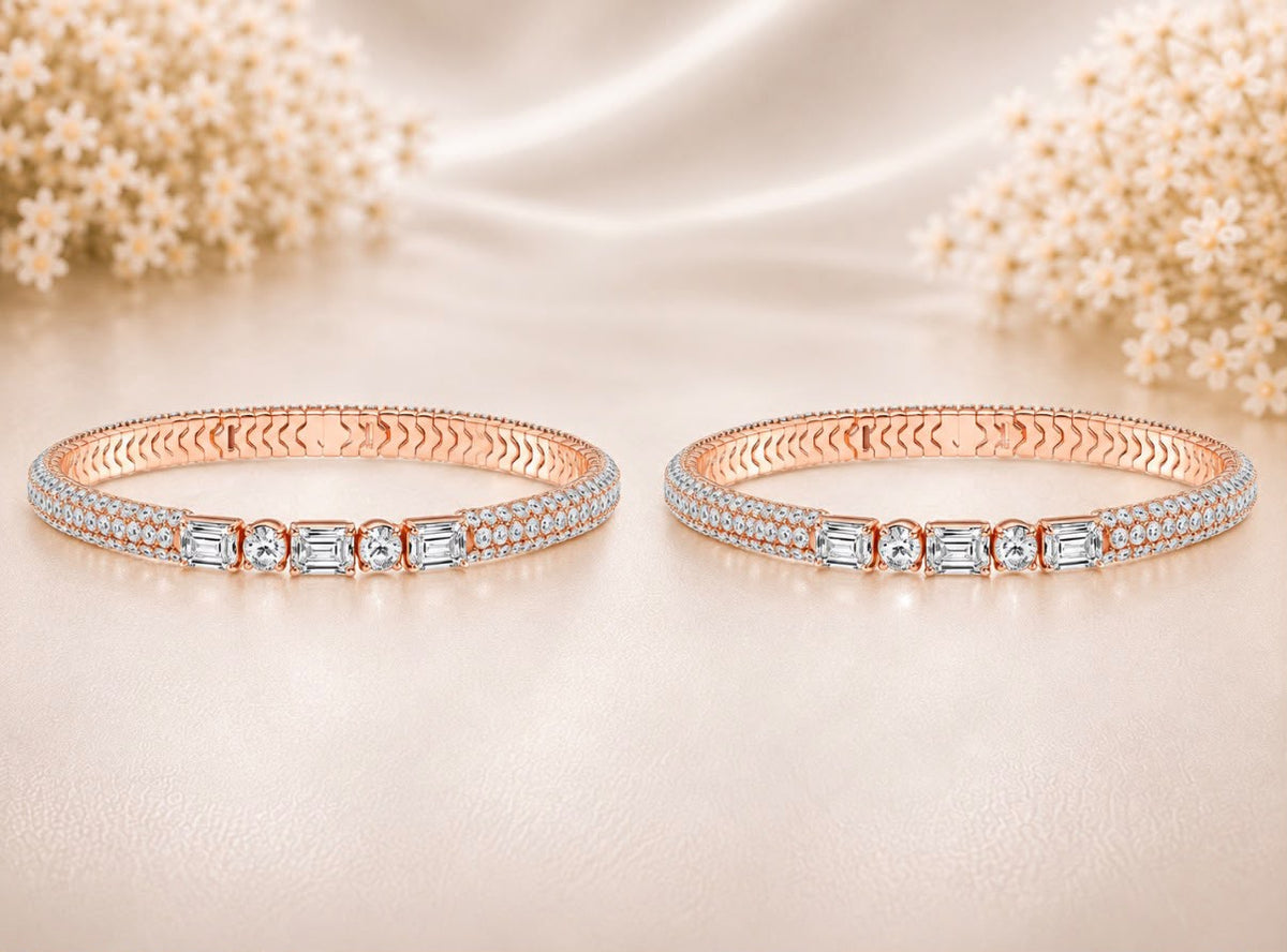 Diamond Symphony Bangles