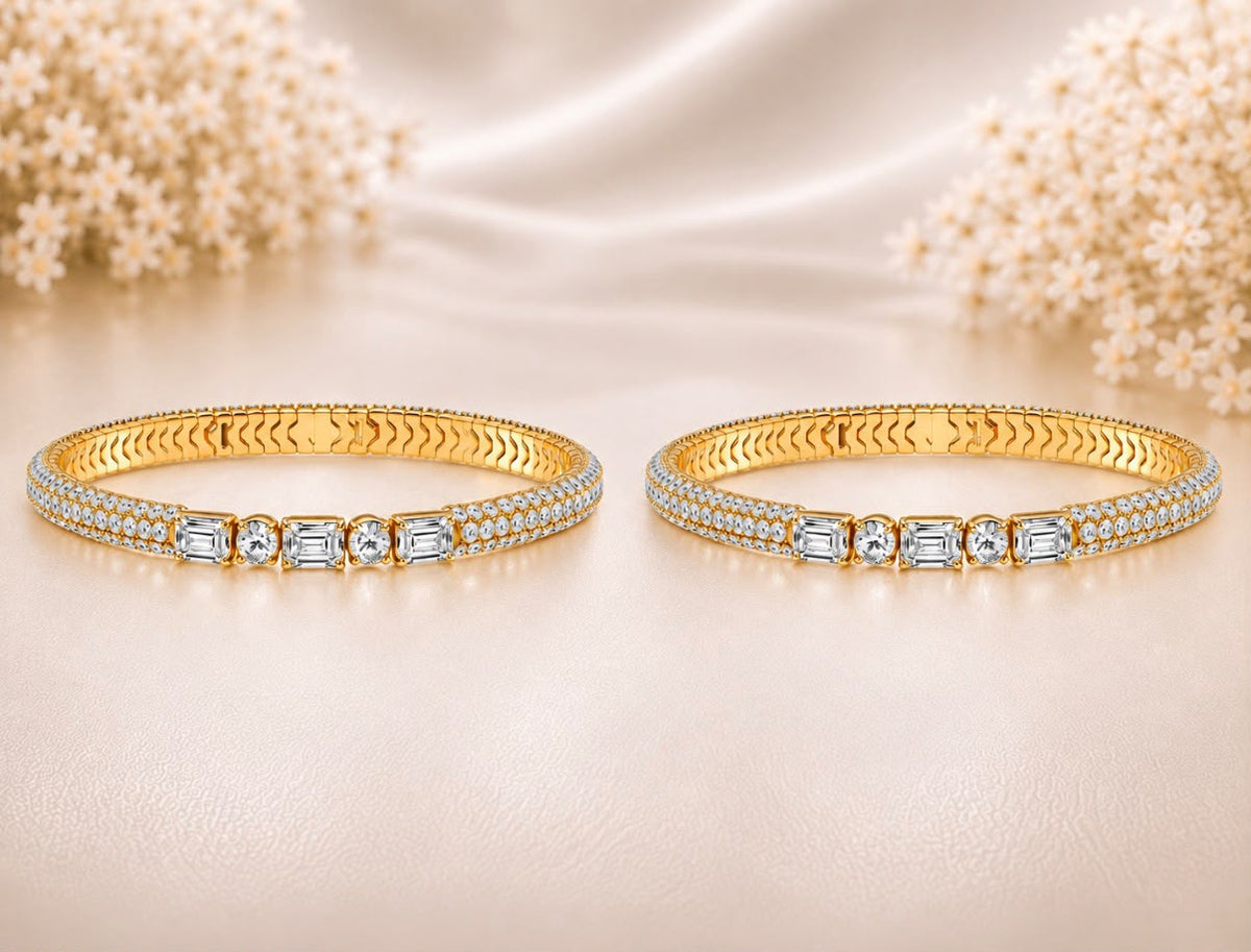 Diamond Symphony Bangles