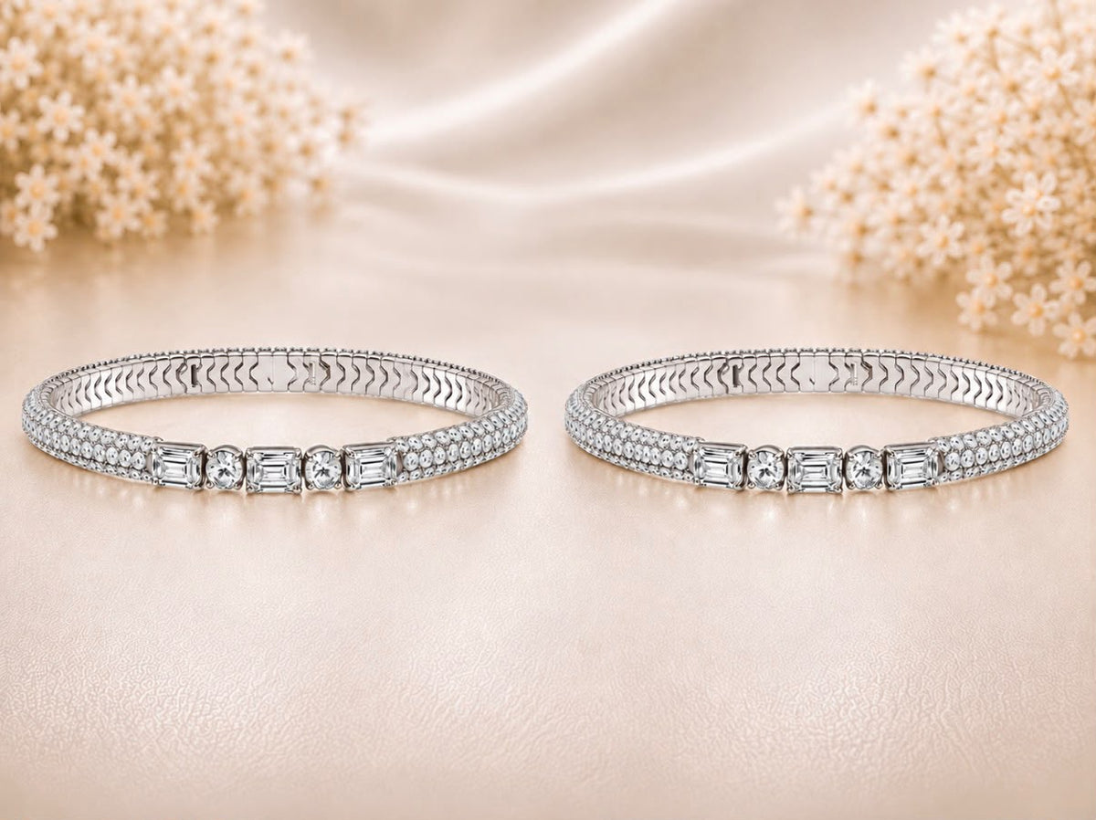 Diamond Symphony Bangles