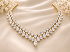 Pear Carland Necklace