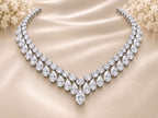 Pear Carland Necklace
