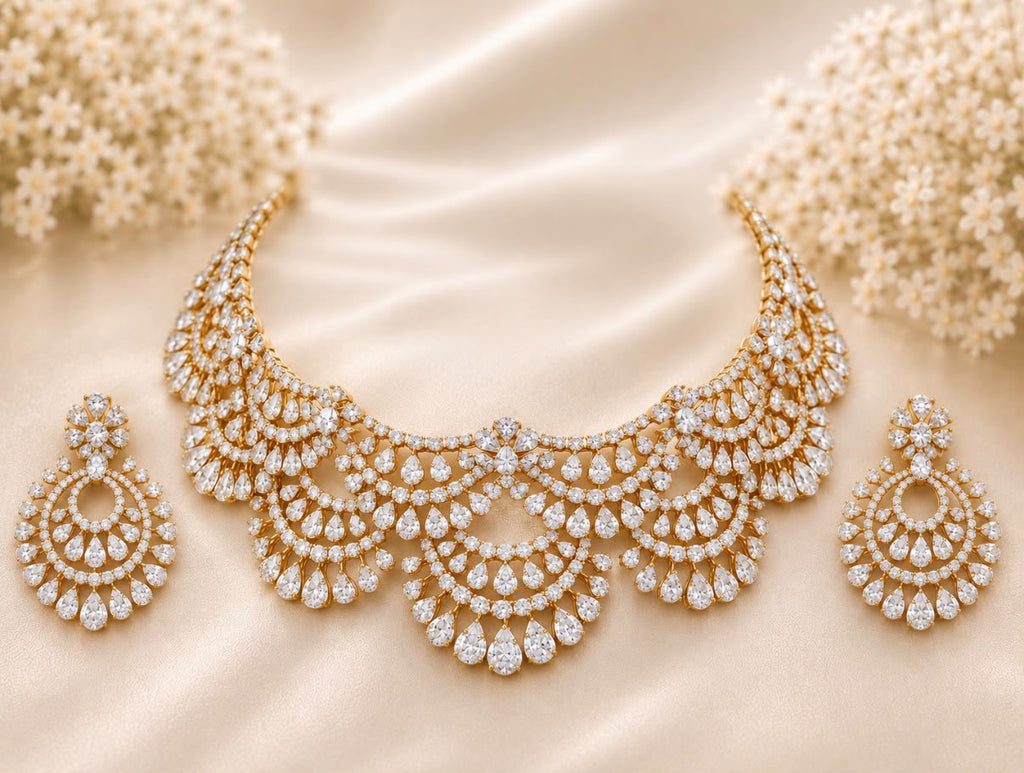 Royal Lace Necklace Set