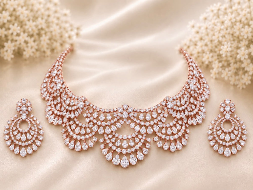 Royal Lace Necklace Set
