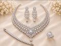 Bridal Bloom Necklace Set