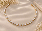 Pear Eternity Necklace