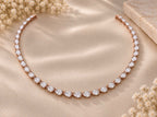 Pear Eternity Necklace