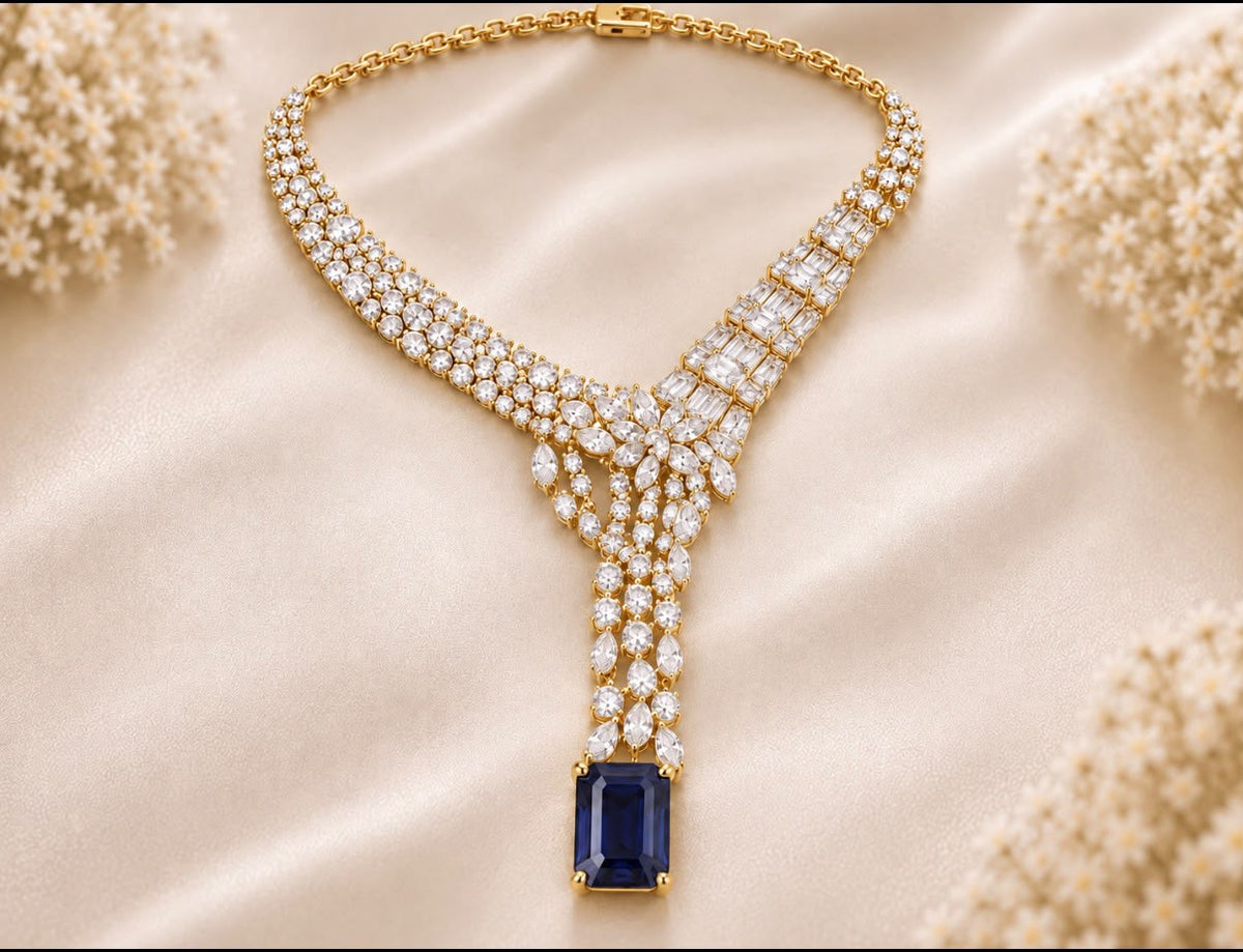 Midnight Drop Necklace