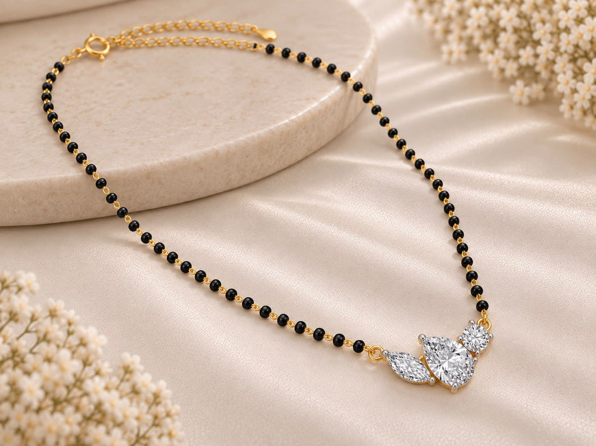 Trinity Bloom Mangalsutra