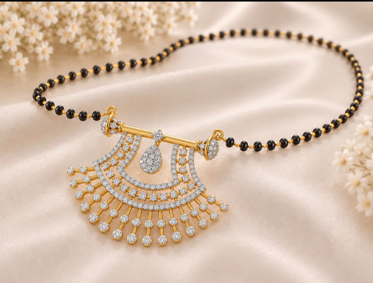 Diamond Drape Mangal Suntra