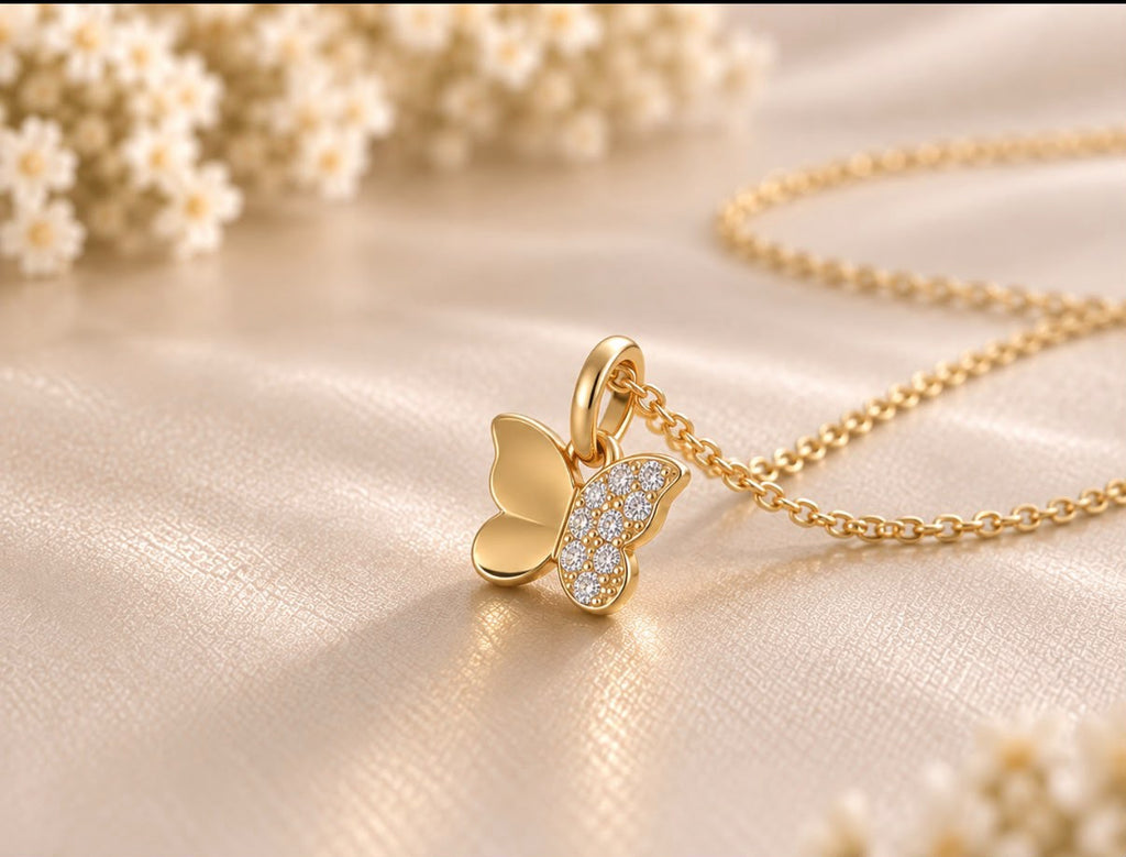 Kids Butterfly Pendant