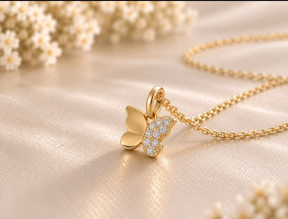 Kids Butterfly Pendant
