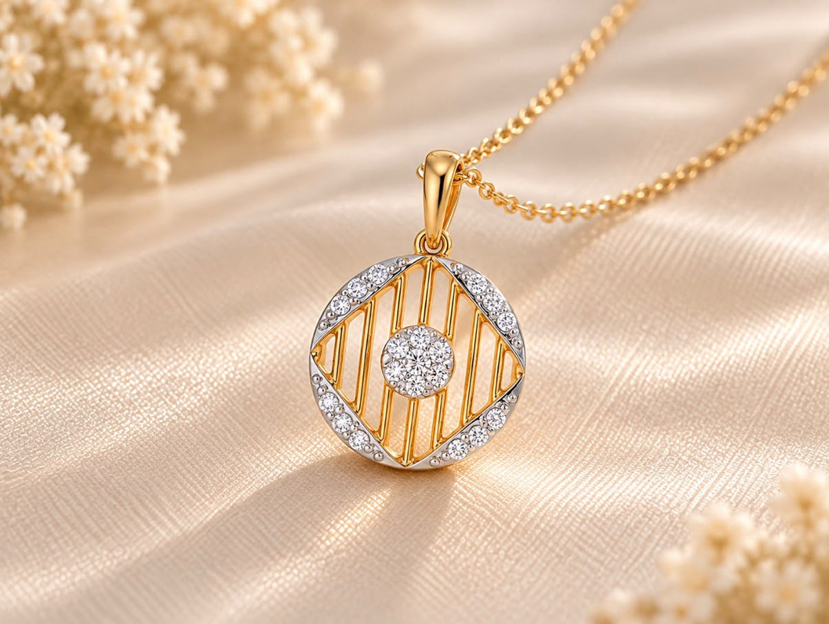 Men's Diamond Valos Pendant