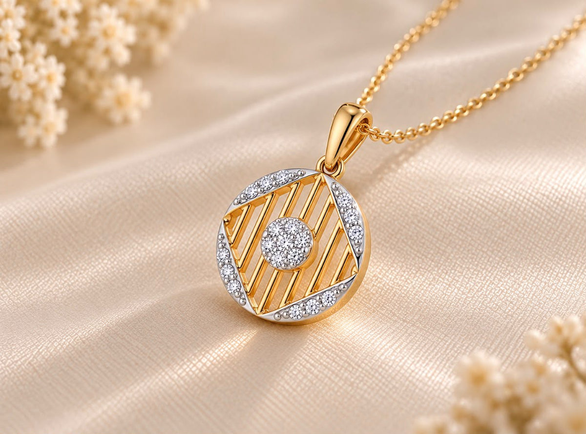Men's Diamond Valos Pendant