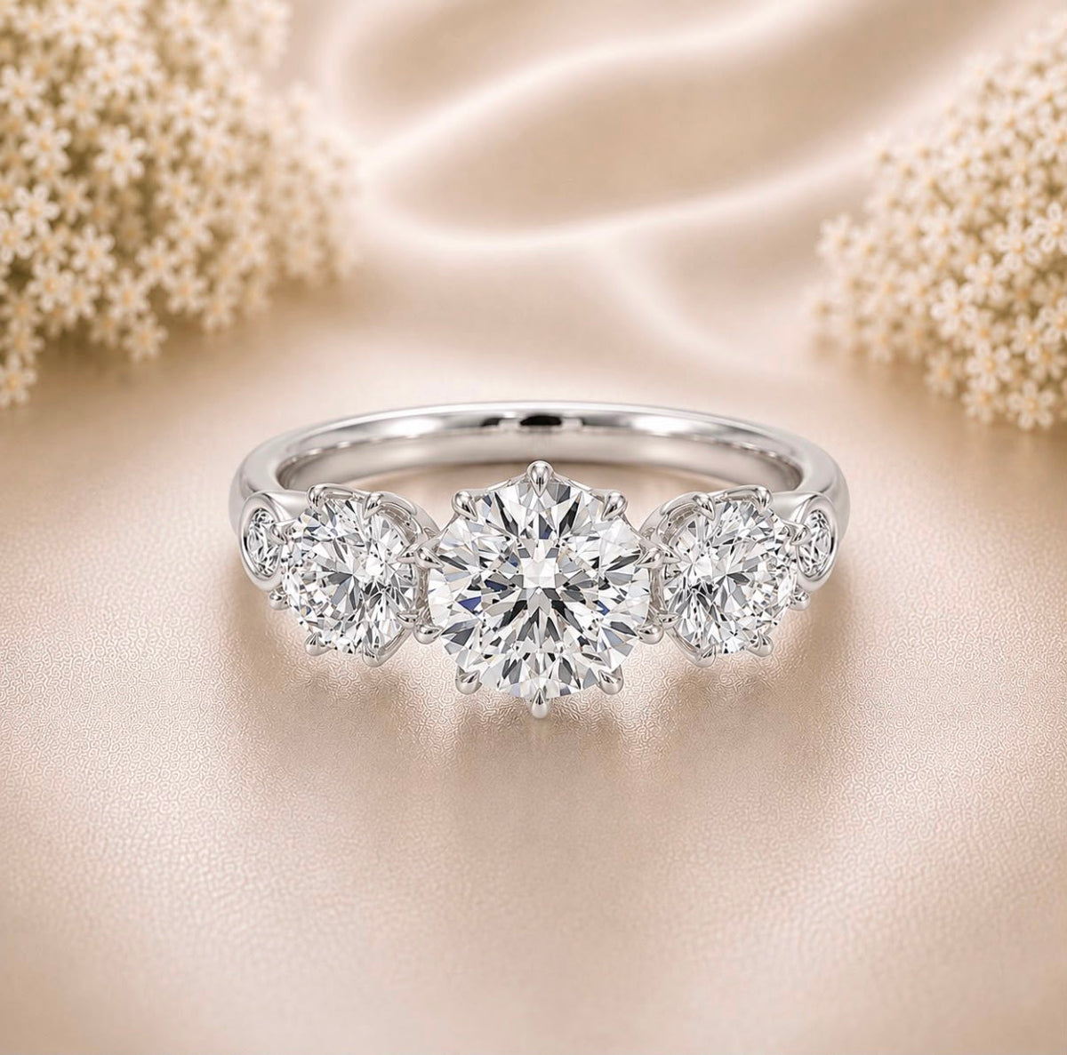 Crowned Brilliance Ring