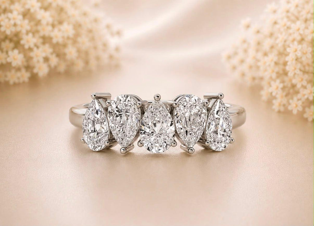 Pear Symphony Ring