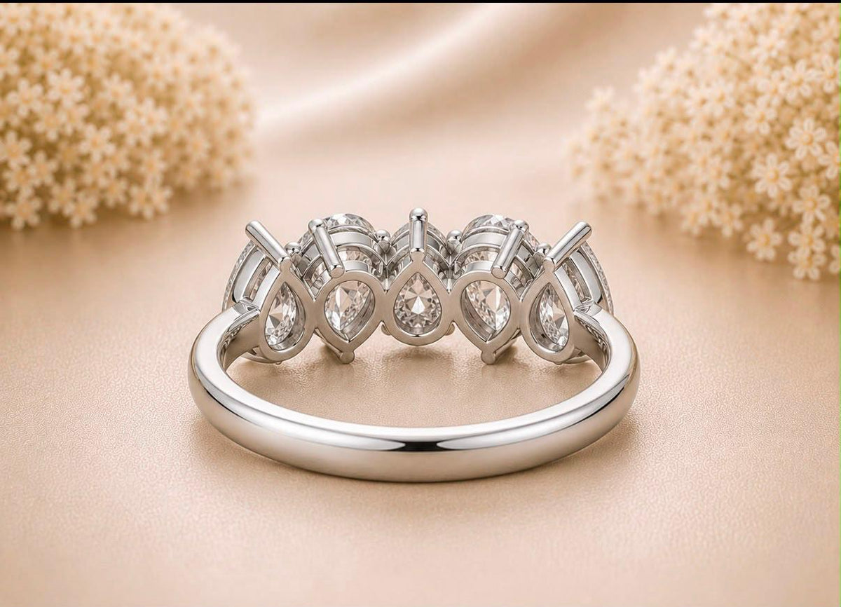 Pear Symphony Ring