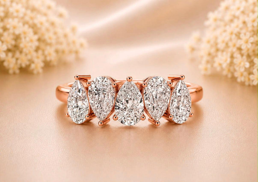 Pear Symphony Ring