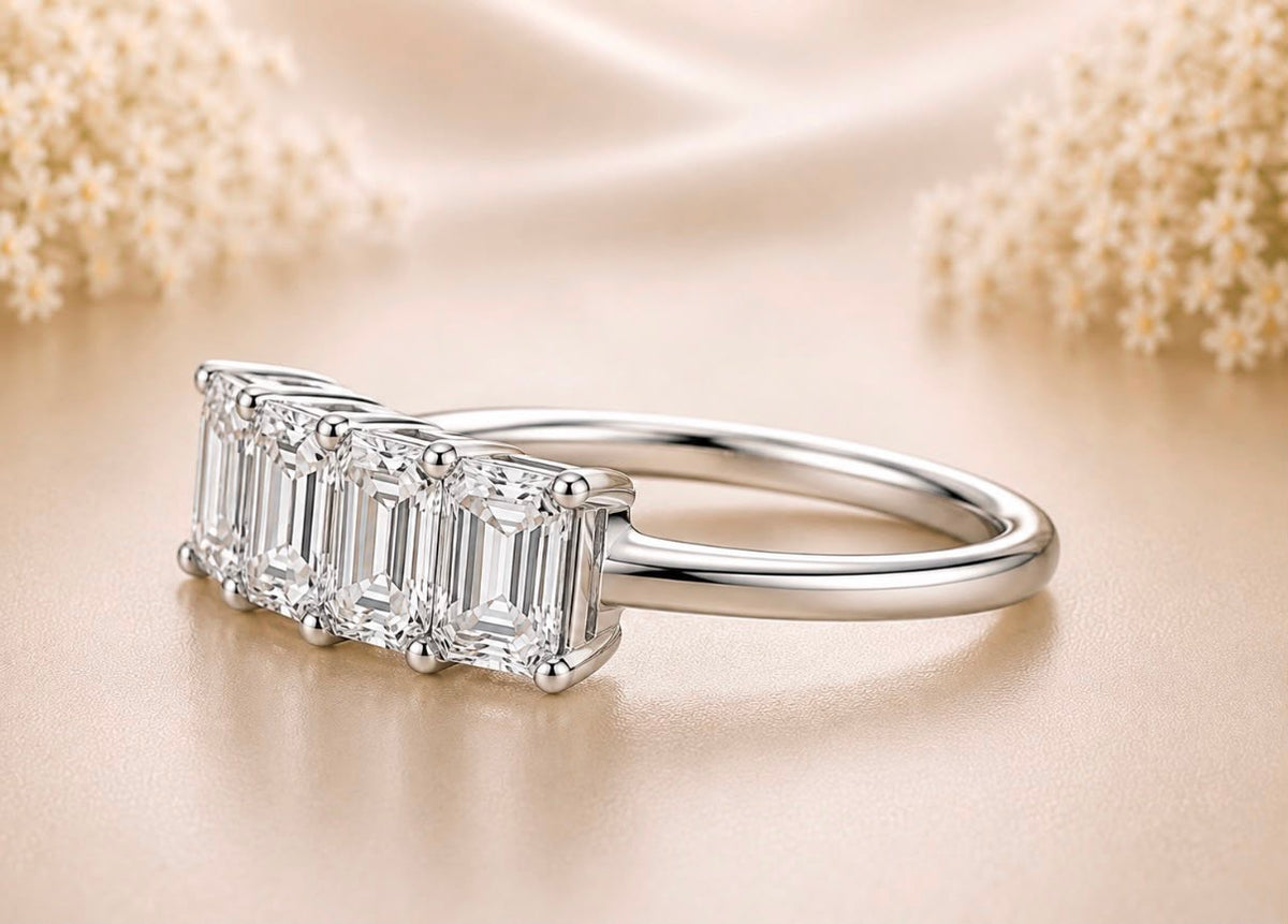 Emerald Harmony Ring