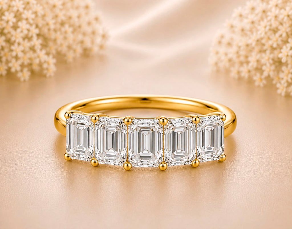 Emerald Harmony Ring