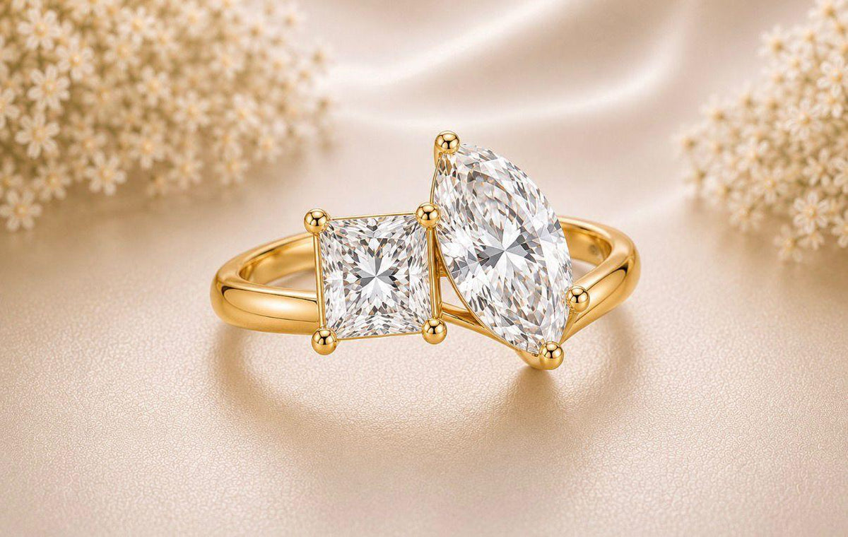 Modern Diamond Ring