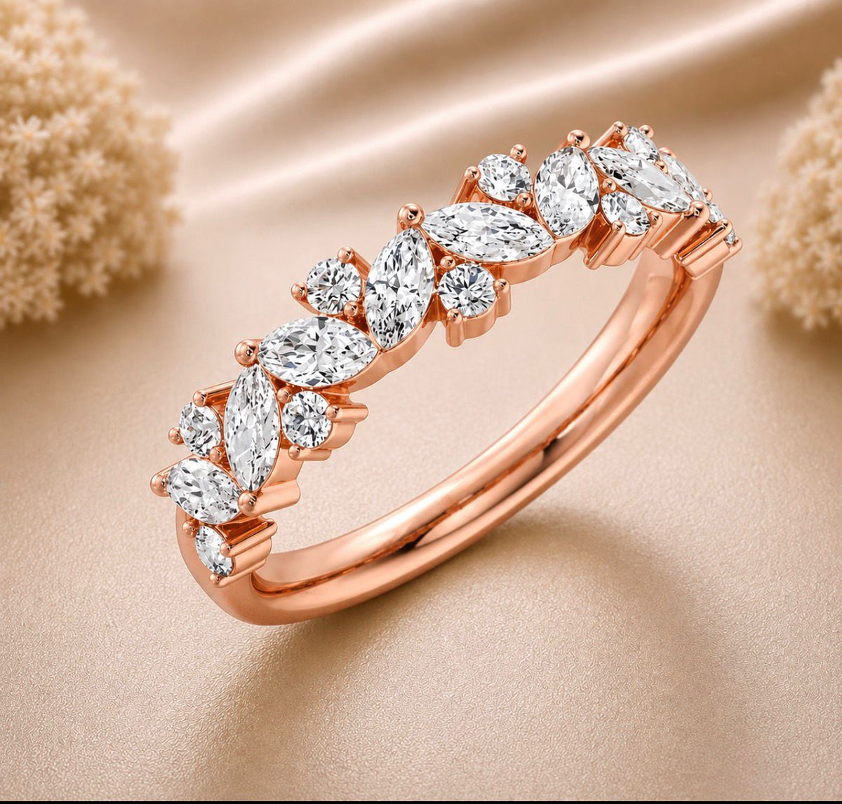 Diamond Curland Ring