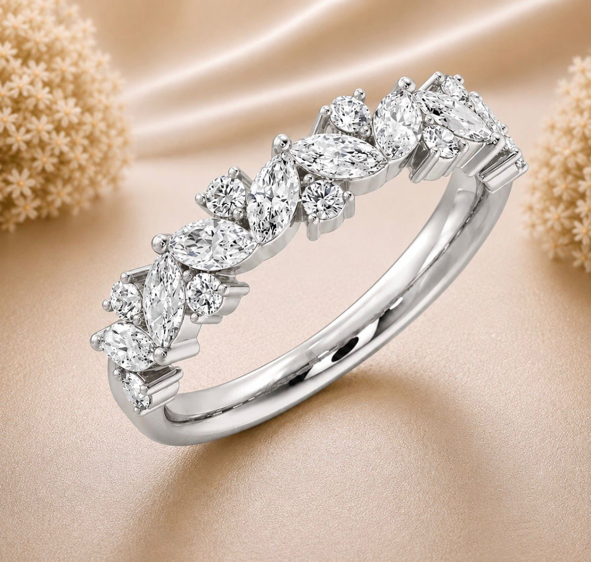 Diamond Curland Ring