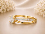 Solitaire Twist Ring