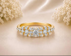 Diamond Blossom Ring