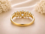 Diamond Blossom Ring