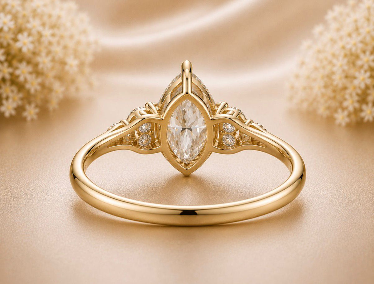 Marquise Bloom Ring
