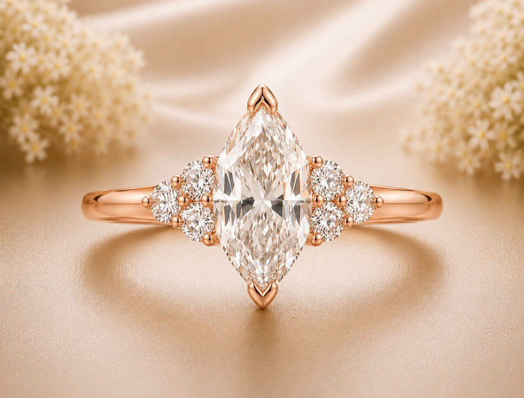 Marquise Bloom Ring