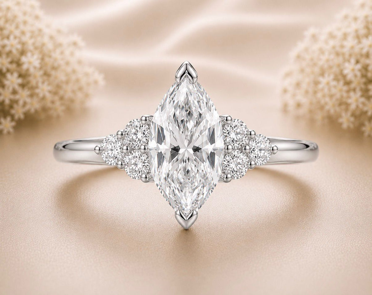 Marquise Bloom Ring