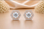 Hexa Halo Studs
