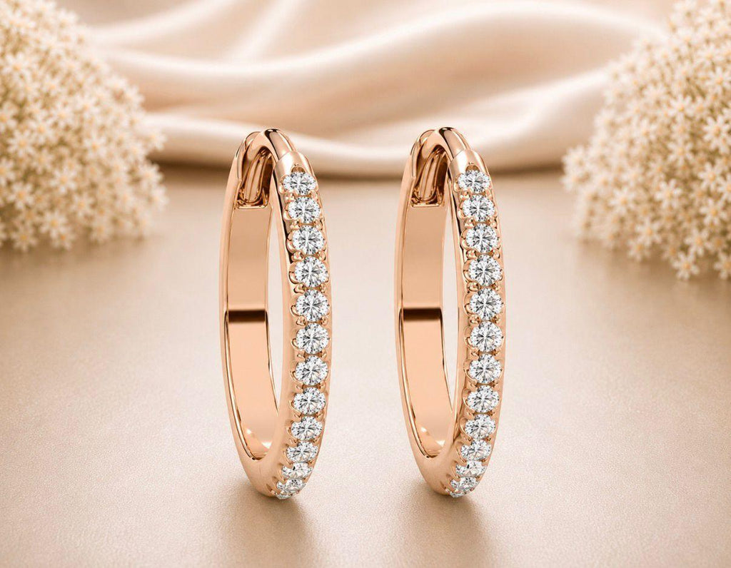 Circle of Sparkle Hoops