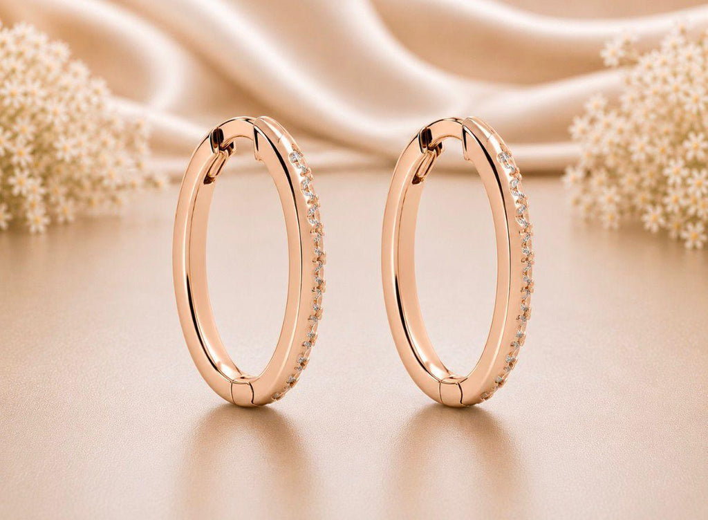 Circle of Sparkle Hoops