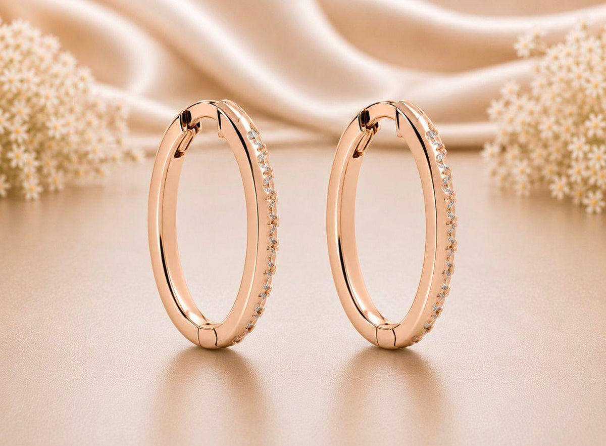 Circle of Sparkle Hoops